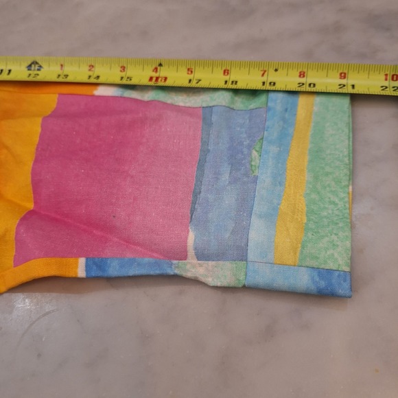 New Crosby Lucy Dress XS Pink Watercolor Abstract Linen Spring Easter Retail$268 - Picture 7 of 10